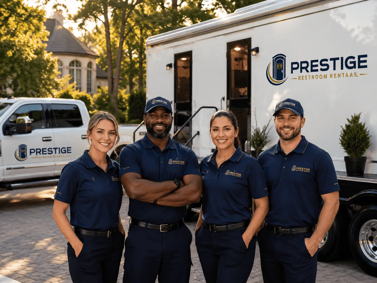 Trusted Luxury Portable Restrooms company in Vining, IA